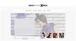 Desktop Screenshot of davisoptical.com